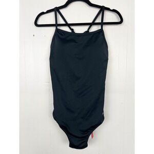 Baleaf Womens Black UPF 50+ One Piece Athletic Swimsuit Size 34 Small NWT